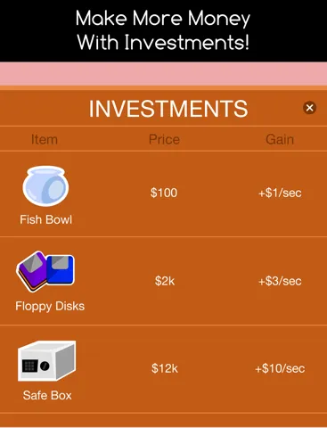 Captures d'écran de Cash Clicker: Make It Rain Money Game iPad 