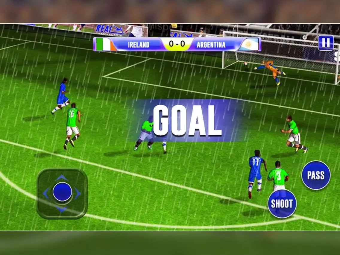 Capturas de pantalla de Real Football 2016 iPad 