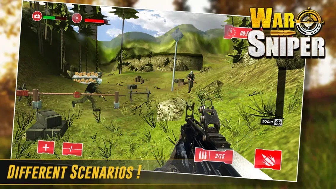 War Sniper Shooting سکرین شاٹس