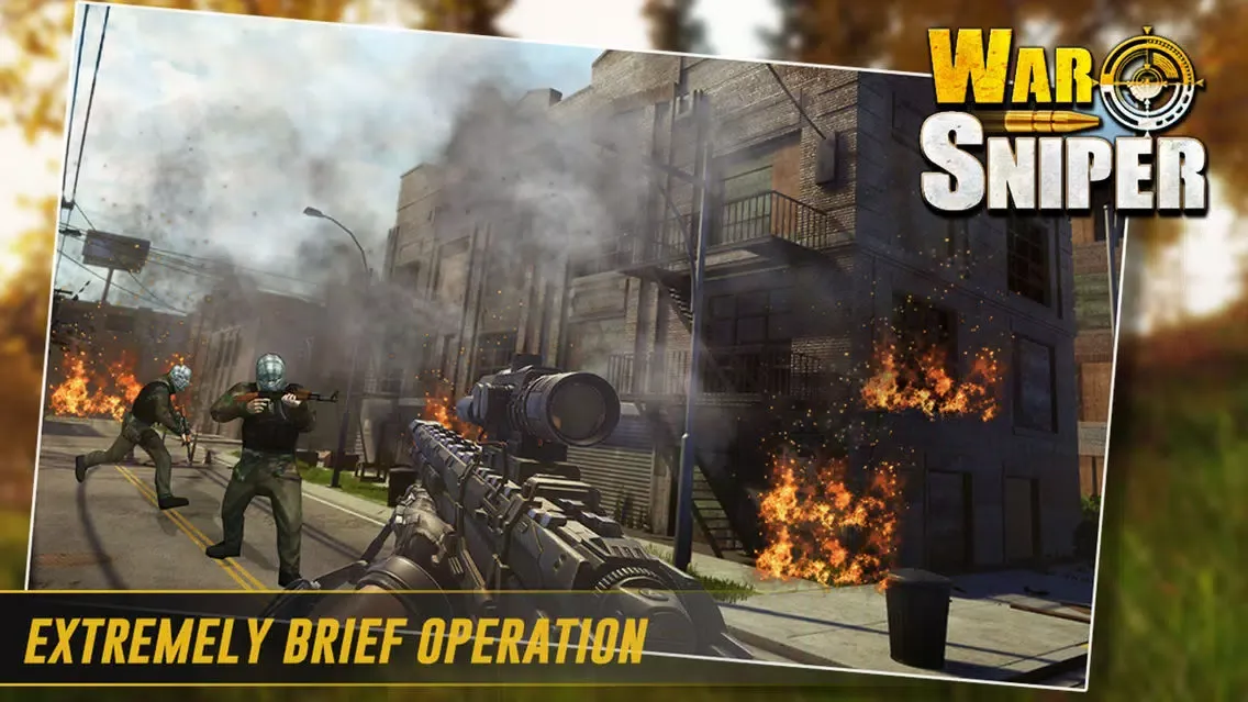 War Sniper Shooting سکرین شاٹس
