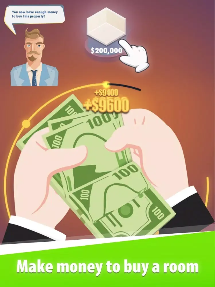 Ảnh chụp màn hình của Filthy Rich Game iPad 