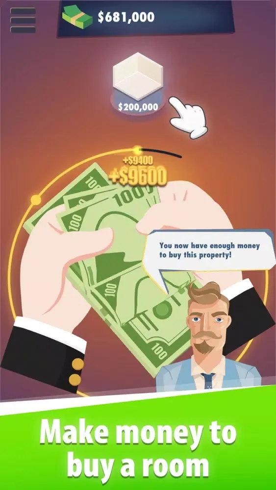 Ảnh chụp màn hình của Filthy Rich Game