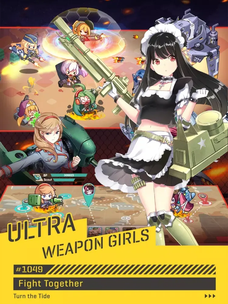 Zrzuty ekranu Ultra Weapon Girls iPad 