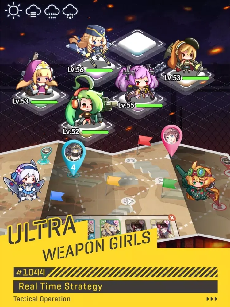 Zrzuty ekranu Ultra Weapon Girls iPad 