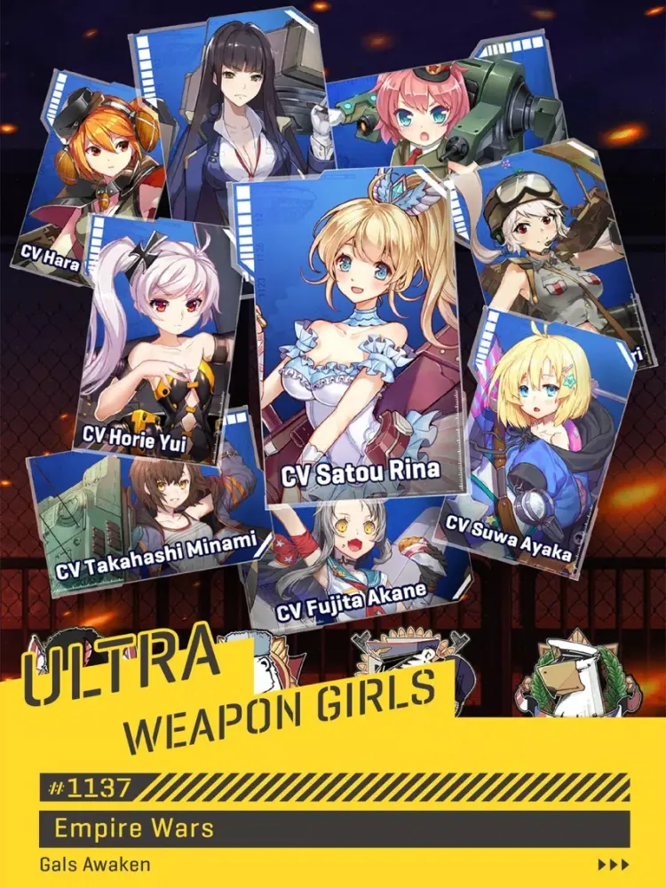 Zrzuty ekranu Ultra Weapon Girls iPad 