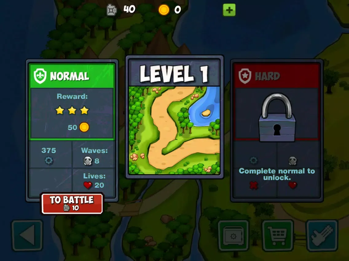 تصاویر Jungle Defense TD iPad 