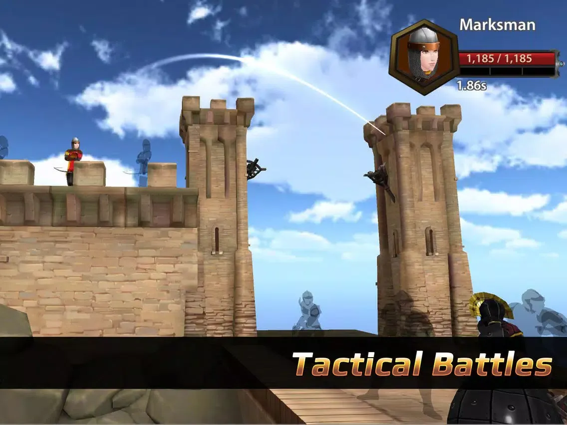 Chrono Clash: Fantasy Tactics iPad  스크린샷