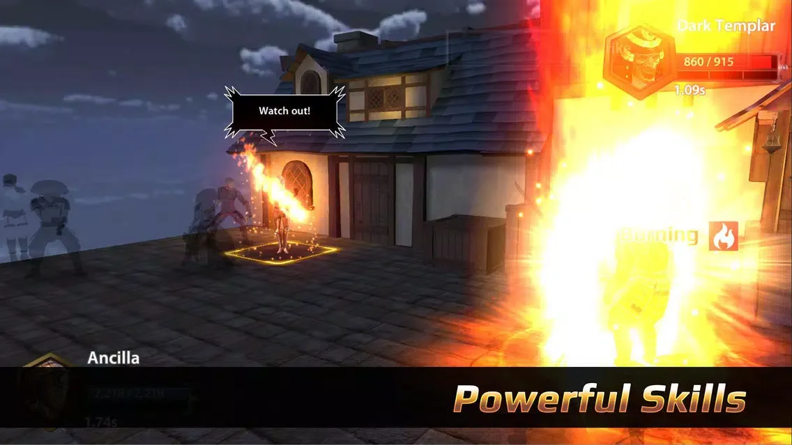 Chrono Clash: Fantasy Tactics 스크린샷