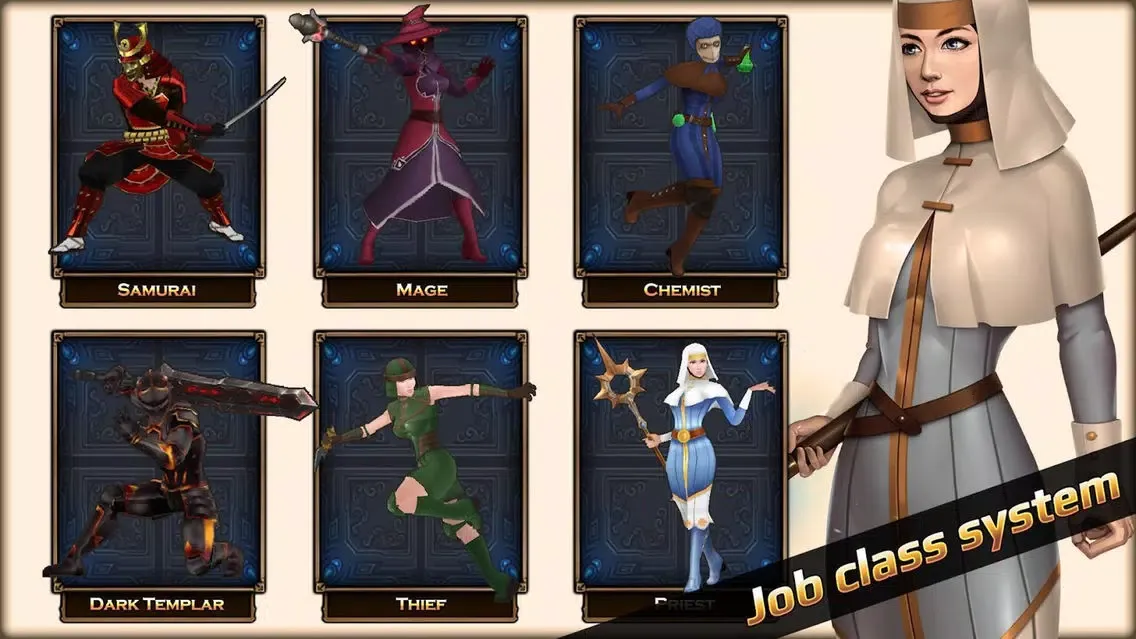 Chrono Clash: Fantasy Tactics 스크린샷