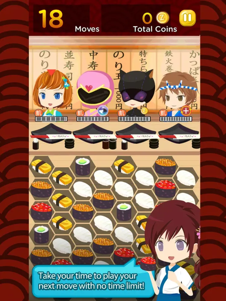 Capturas de pantalla de Sushi Snatch iPad 