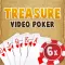 A Ancient Treasure Video Poker Card Game with Daily Bonus