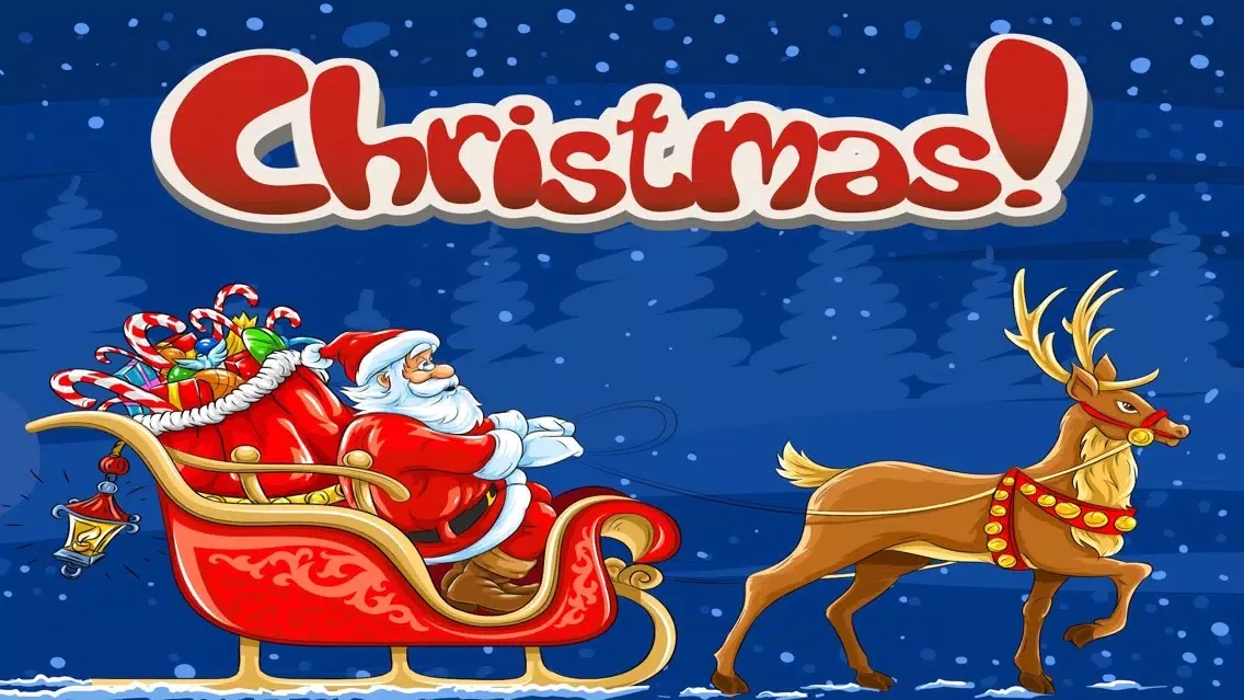 A Christmas Holiday Slot-Machine - Santa's Lucky Slots Ekran Görüntüleri