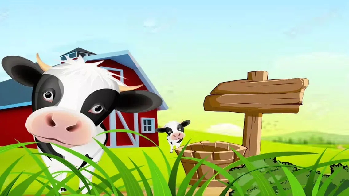 Скриншоты Crazy Cow Farm Animal Family Harvest Township Free Games
