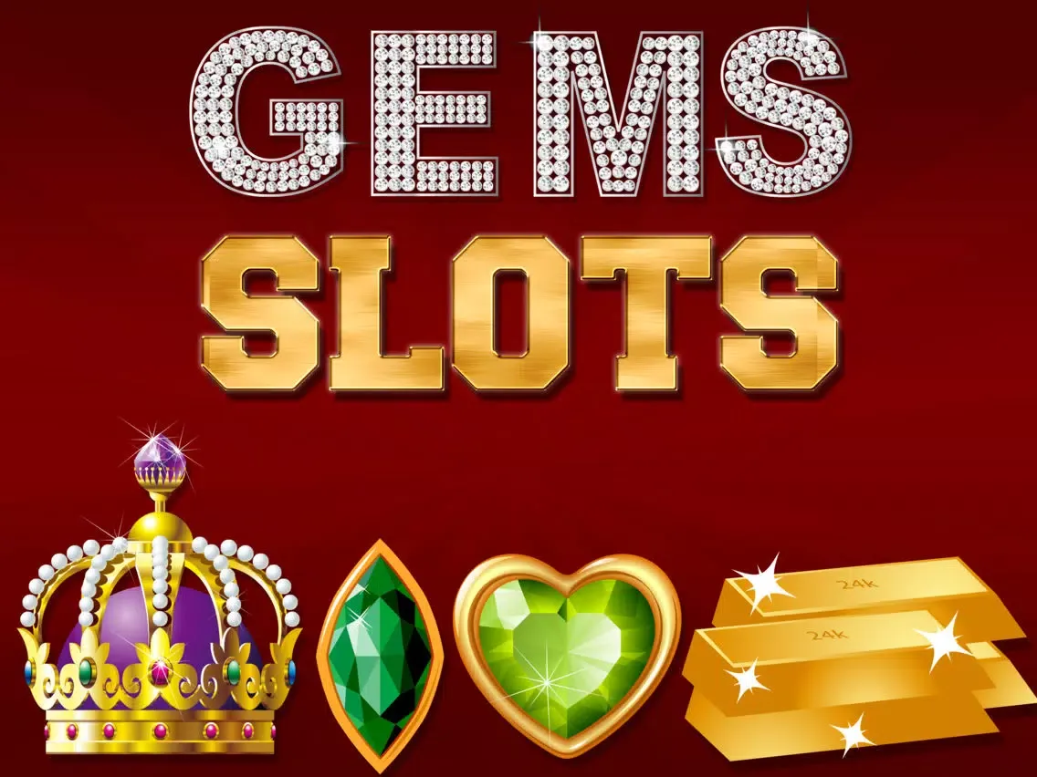 Tangkapan layar 'Gems and Jewels Slots: Big Money Lucky Vegas Slot Machine Games iPad 