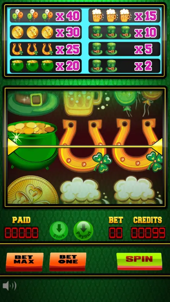 Скриншоты A Irish Lucky Leprechaun Slots - Free St. Patrick's Casino Slot-Machine Game