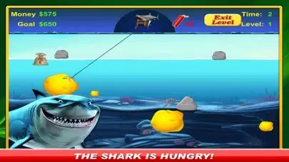 Tangkapan skrin Shark Food Attack Prize Grabber Fishing Ocean Games