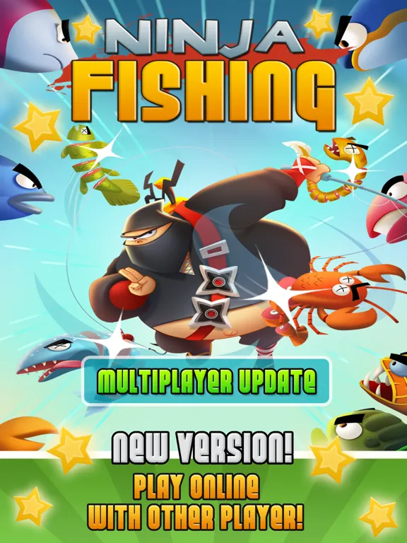 تصاویر Ninja Fishing iPad 