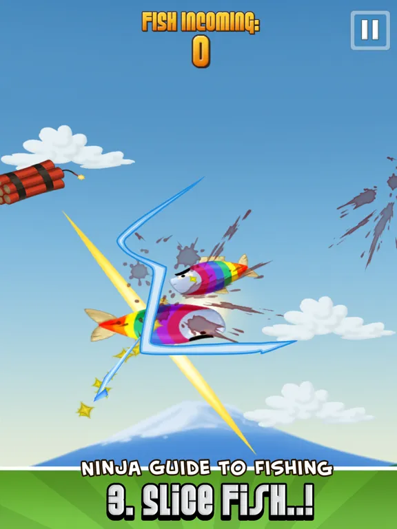 تصاویر Ninja Fishing iPad 