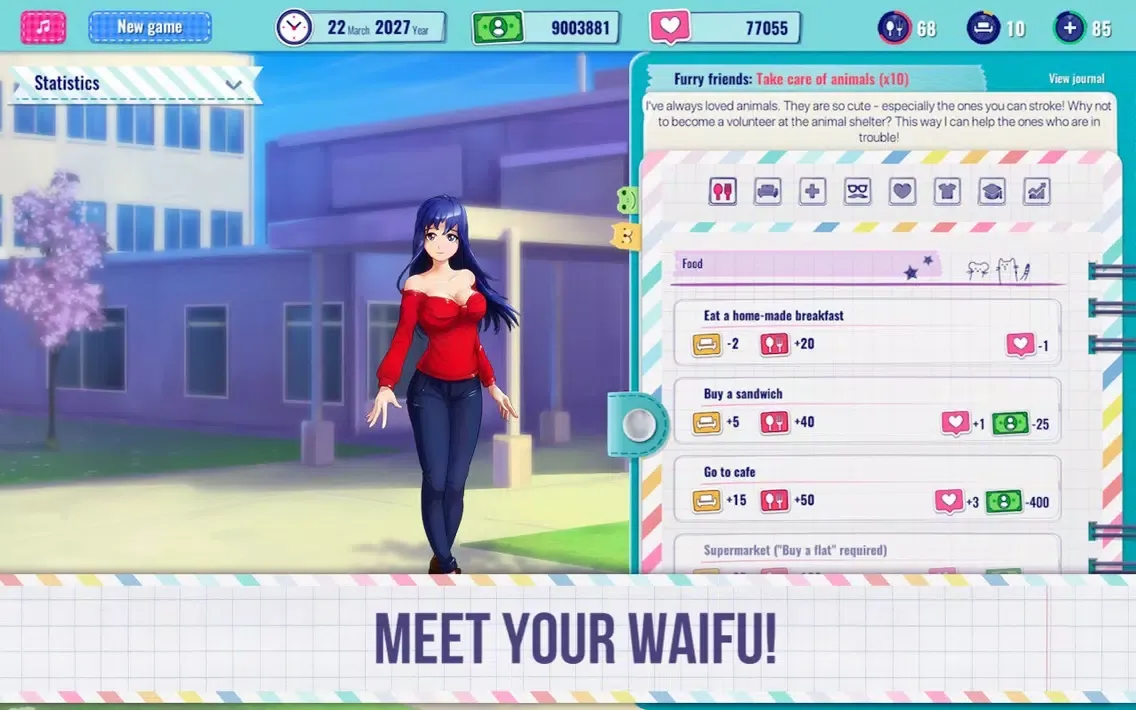 Waifu Master سکرین شاٹس