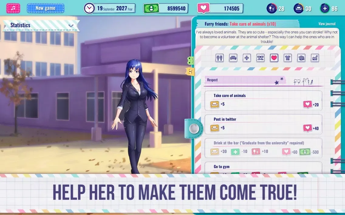 Waifu Master سکرین شاٹس