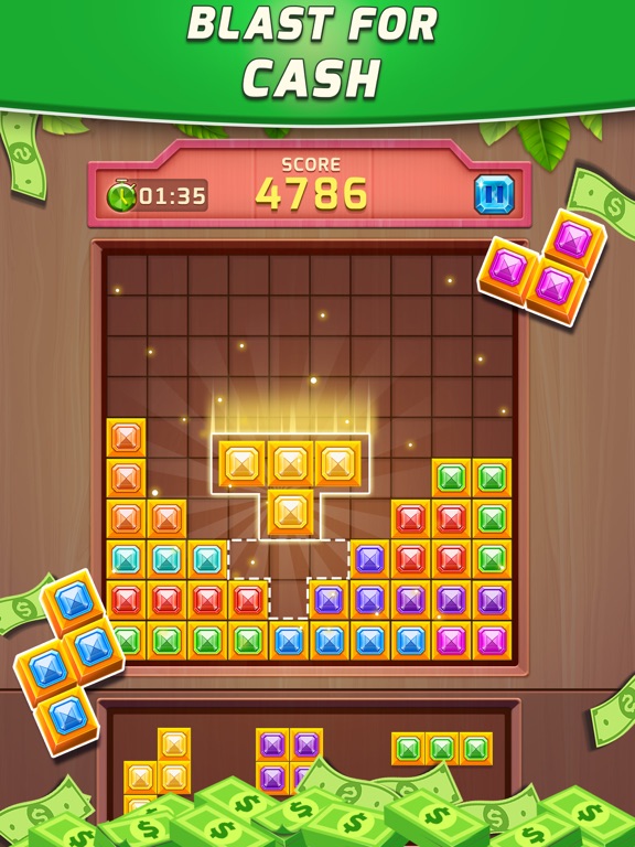 Block Puzzle: Win & CashOut iPad  스크린샷