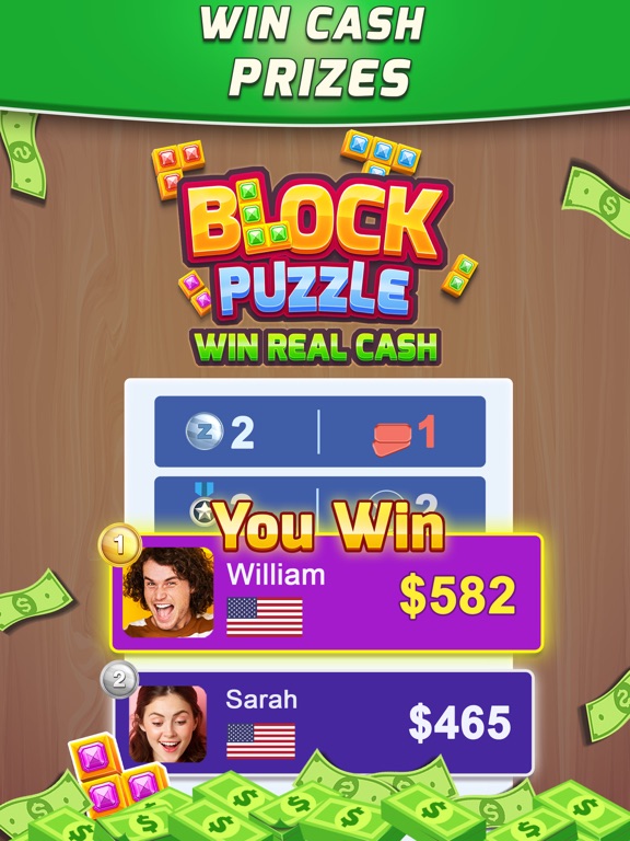 Block Puzzle: Win & CashOut iPad  스크린샷