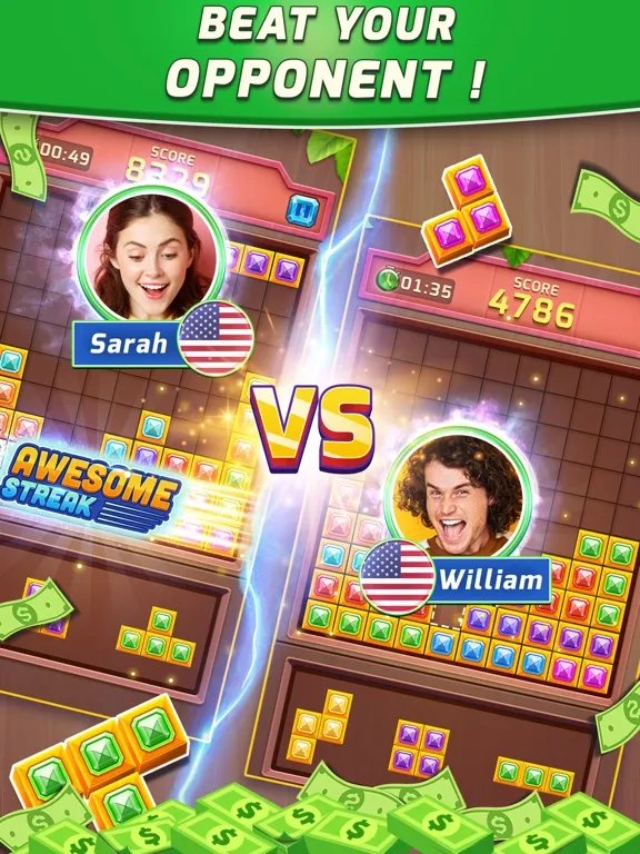 Block Puzzle: Win & CashOut iPad  スクリーンショット