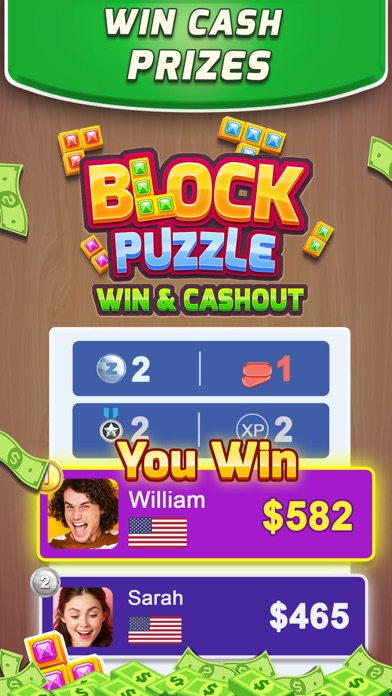 Block Puzzle: Win & CashOut 스크린샷