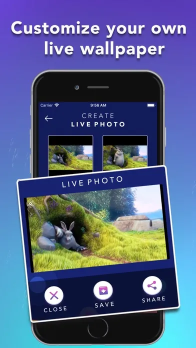 4K Live Wallpapers & Themes سکرین شاٹس
