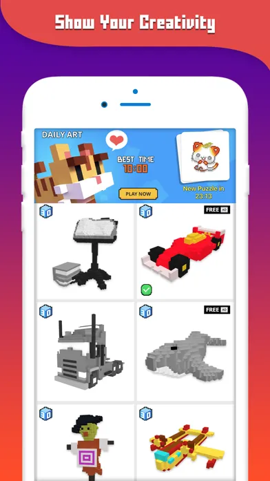 ภาพหน้าจอของ Pixel Puzzles: Color by Number