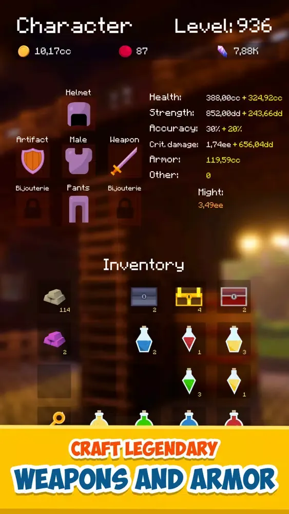 Mine Mob Clicker Rpg Screenshots