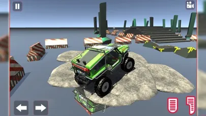 Jeep Driving On Ramp Tracks स्क्रीनशॉट