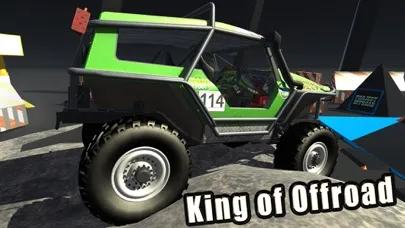 Jeep Driving On Ramp Tracks स्क्रीनशॉट