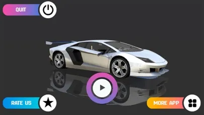 Tangkapan skrin Ramp Car Racing Game