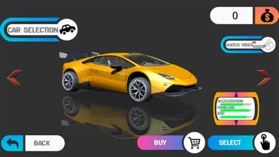 Tangkapan skrin Ramp Car Racing Game