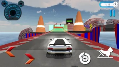 Tangkapan skrin Ramp Car Racing Game