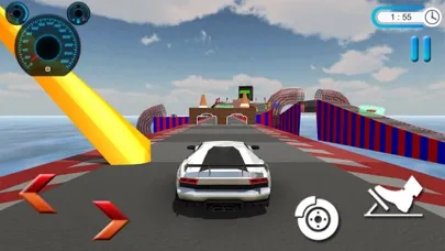 Tangkapan skrin Ramp Car Racing Game