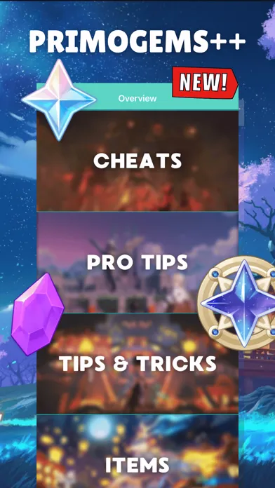 Capturas de tela do Guide & Map for Genshin Impact