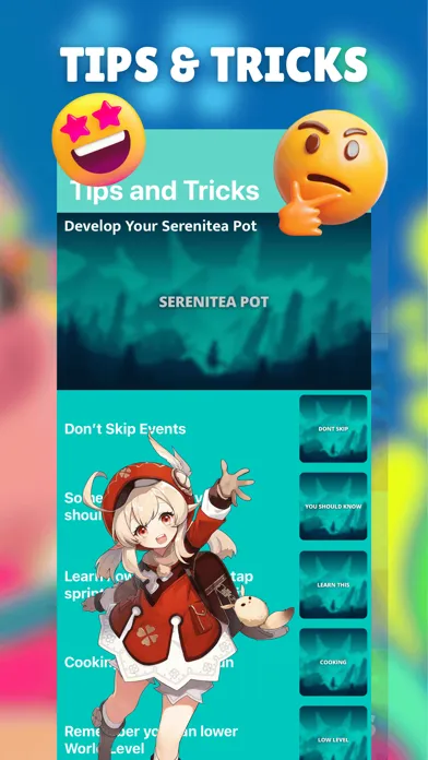 Capturas de tela do Guide & Map for Genshin Impact