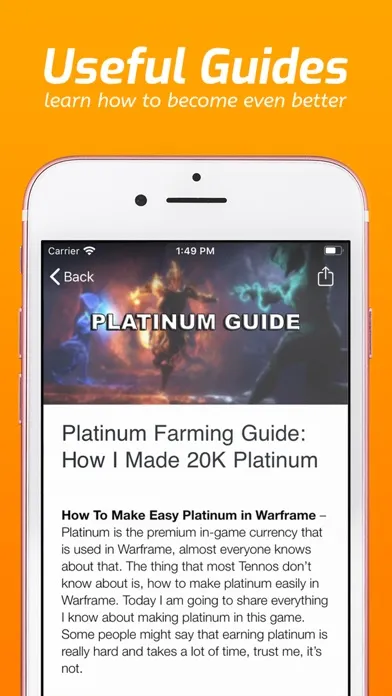 Codes & Guide for Warframe Pro应用截图