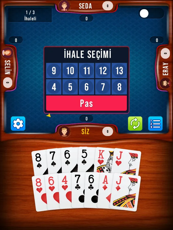 Batak Pro - İnternetsiz Batak iPad  Screenshots