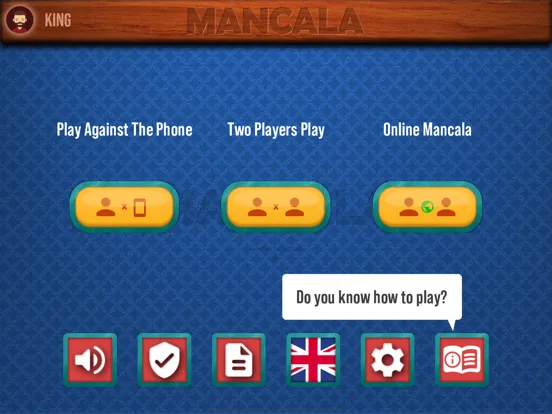 Ảnh chụp màn hình của Mancala Online Strategy Game iPad 