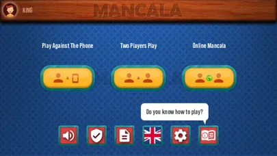 Ảnh chụp màn hình của Mancala Online Strategy Game