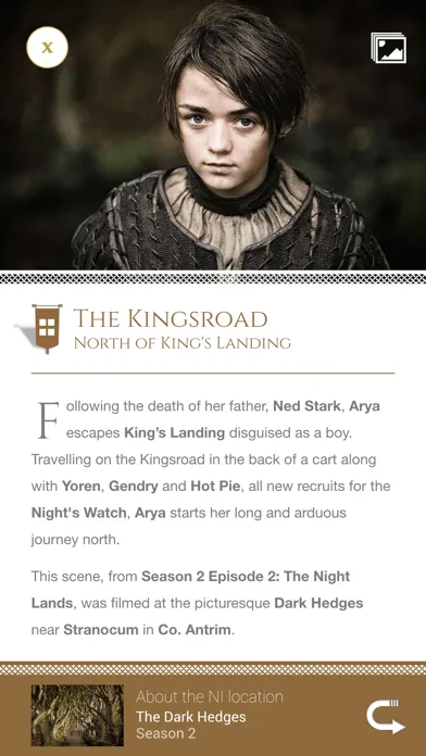 Game of Thrones Locations应用截图