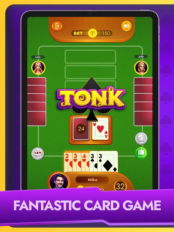 صور Tonk - Classic Card Game iPad 