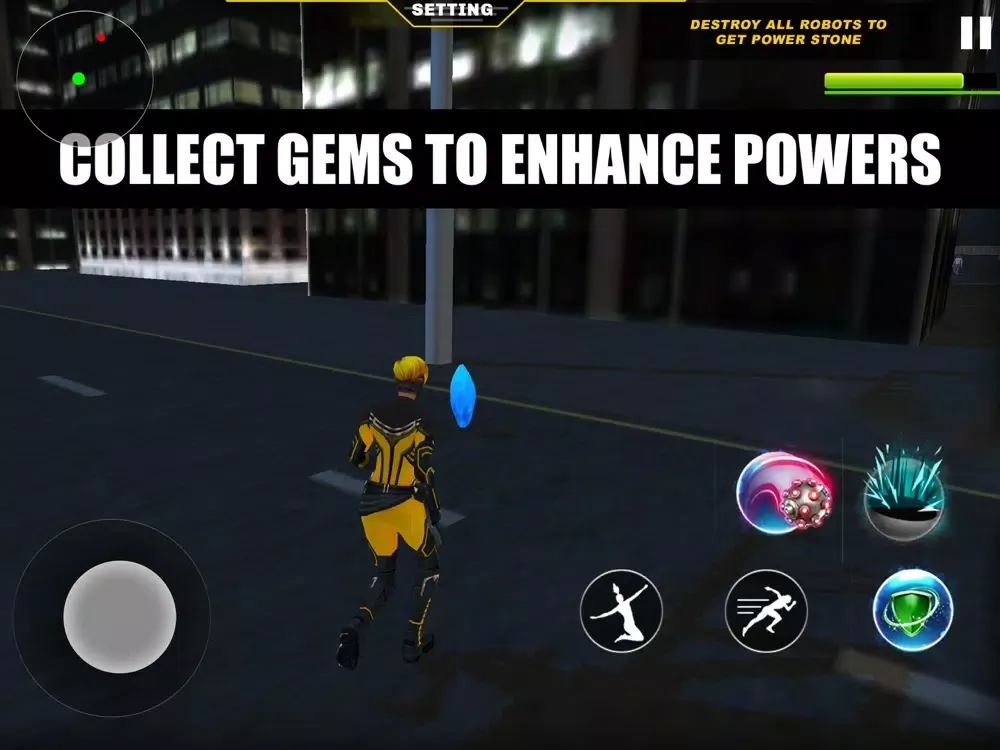 ภาพหน้าจอของ Superhero War Robots Transform iPad 