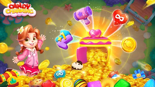 Zrzuty ekranu Candy Charming - Match 3 Games