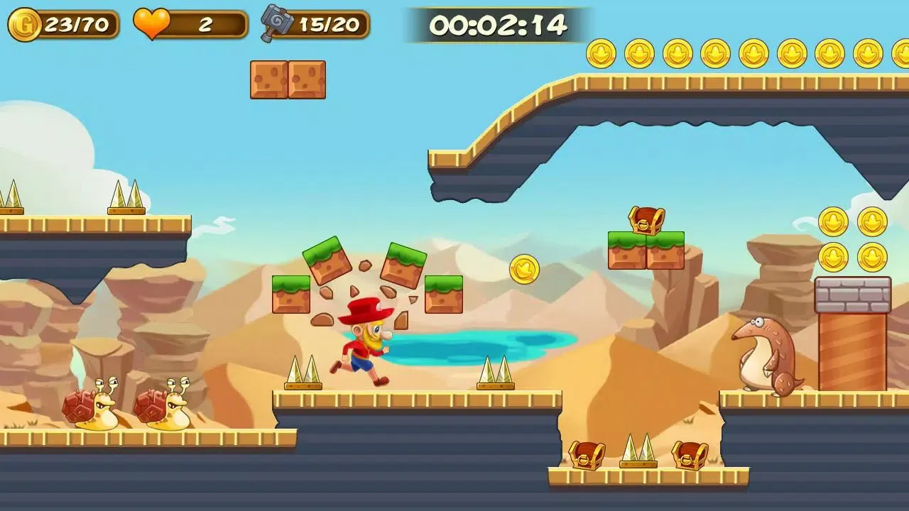 Capturas de pantalla de Super Adventure of Jabber