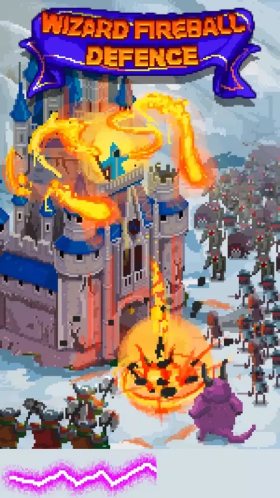 Wizard fireball defense Screenshots