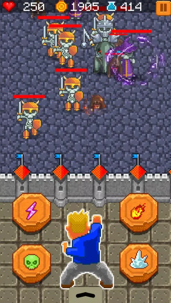 Wizard fireball defense Screenshots